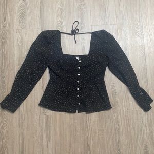 ASOS Polka Dot Top - Size 6